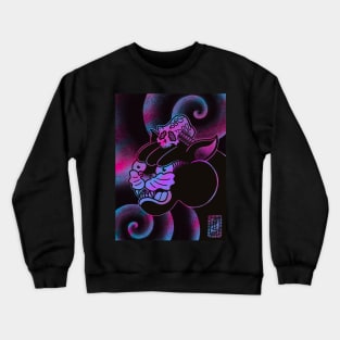 Neon Panther Crewneck Sweatshirt